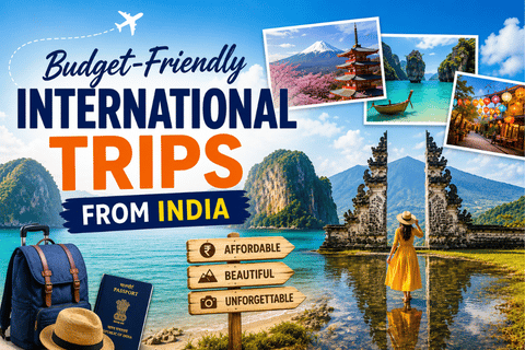 Budget Friendly International Trips from India 